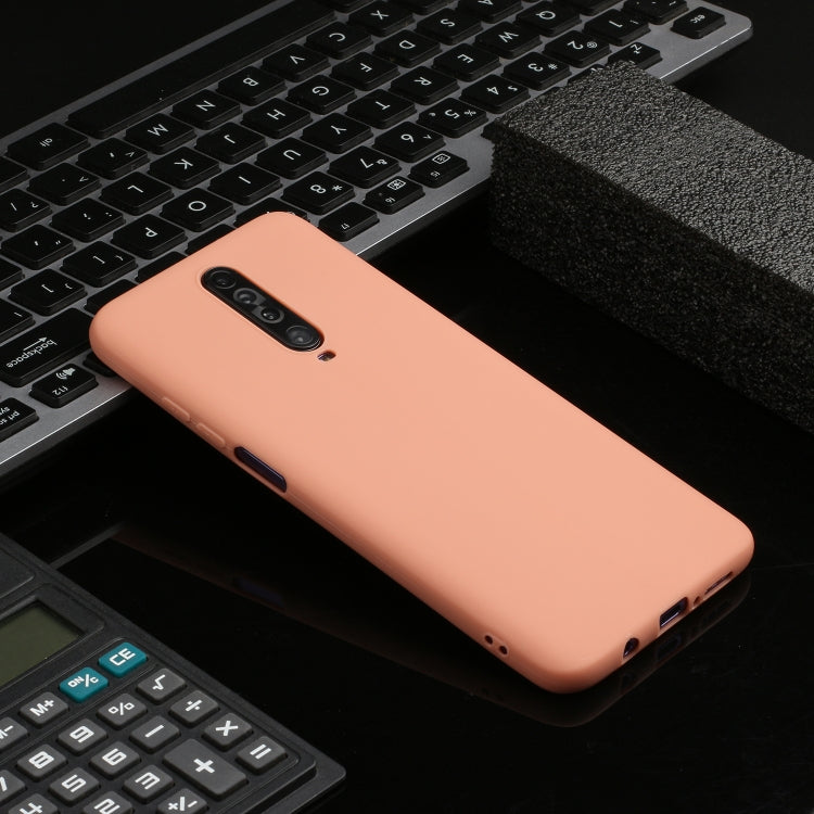 For Xiaomi Redmi K30 Solid Color Frosted TPU Phone Case