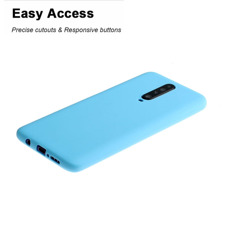 For Xiaomi Redmi K30 Solid Color Frosted TPU Phone Case