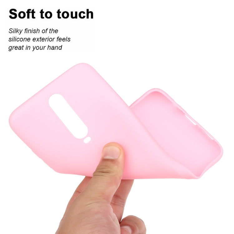 For Xiaomi Redmi K30 Solid Color Frosted TPU Phone Case
