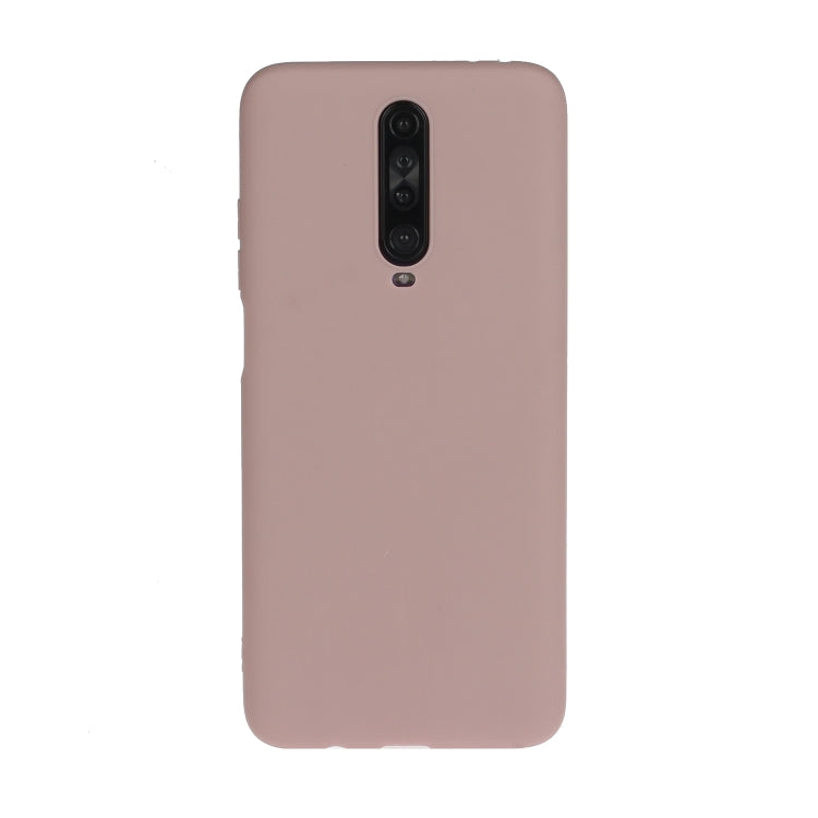 For Xiaomi Redmi K30 Solid Color Frosted TPU Phone Case