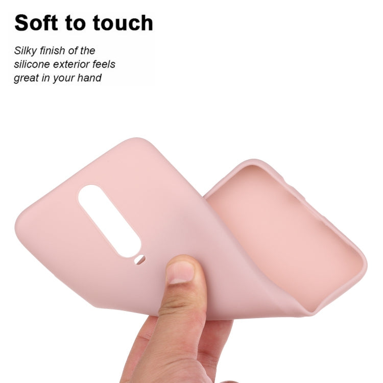 For Xiaomi Redmi K30 Solid Color Frosted TPU Phone Case
