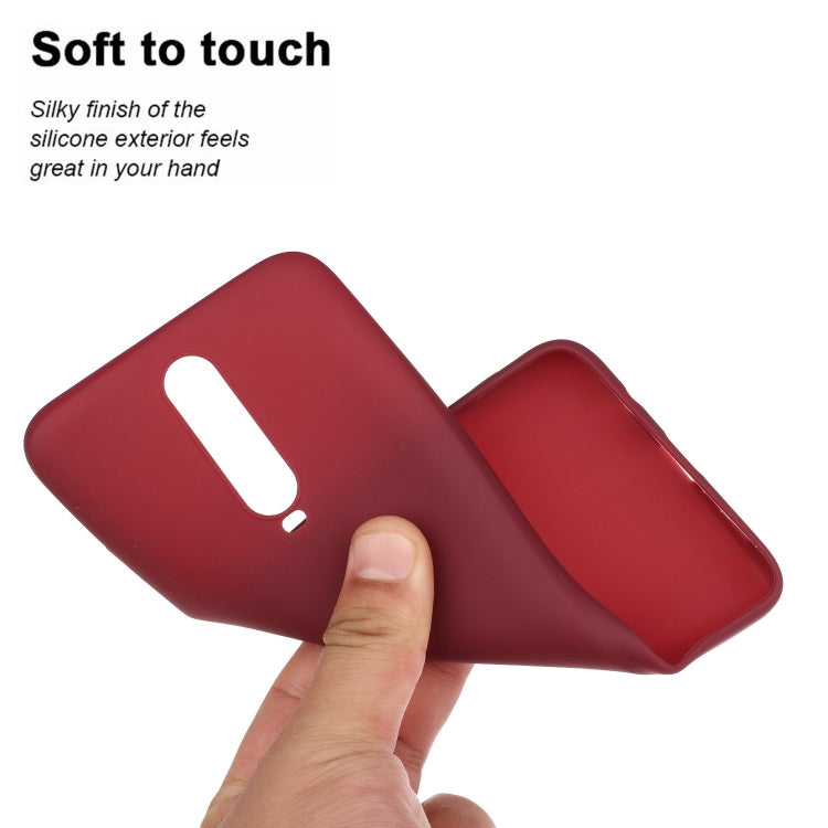 For Xiaomi Redmi K30 Solid Color Frosted TPU Phone Case