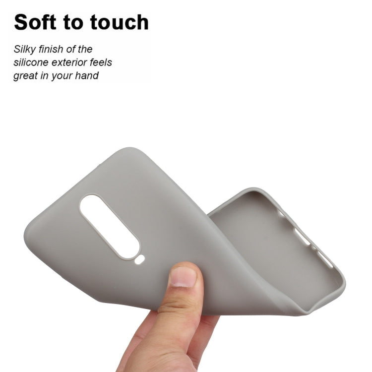For Xiaomi Redmi K30 Solid Color Frosted TPU Phone Case