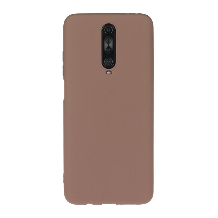 For Xiaomi Redmi K30 Solid Color Frosted TPU Phone Case