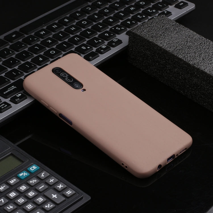 For Xiaomi Redmi K30 Solid Color Frosted TPU Phone Case