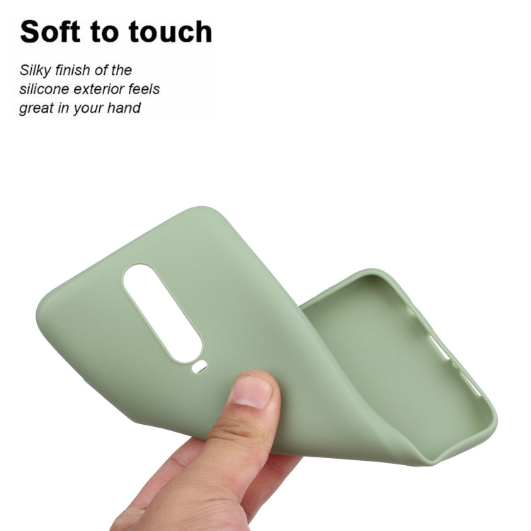 For Xiaomi Redmi K30 Solid Color Frosted TPU Phone Case