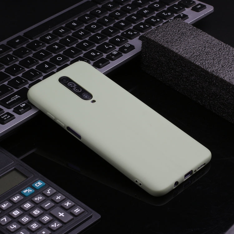 For Xiaomi Redmi K30 Solid Color Frosted TPU Phone Case