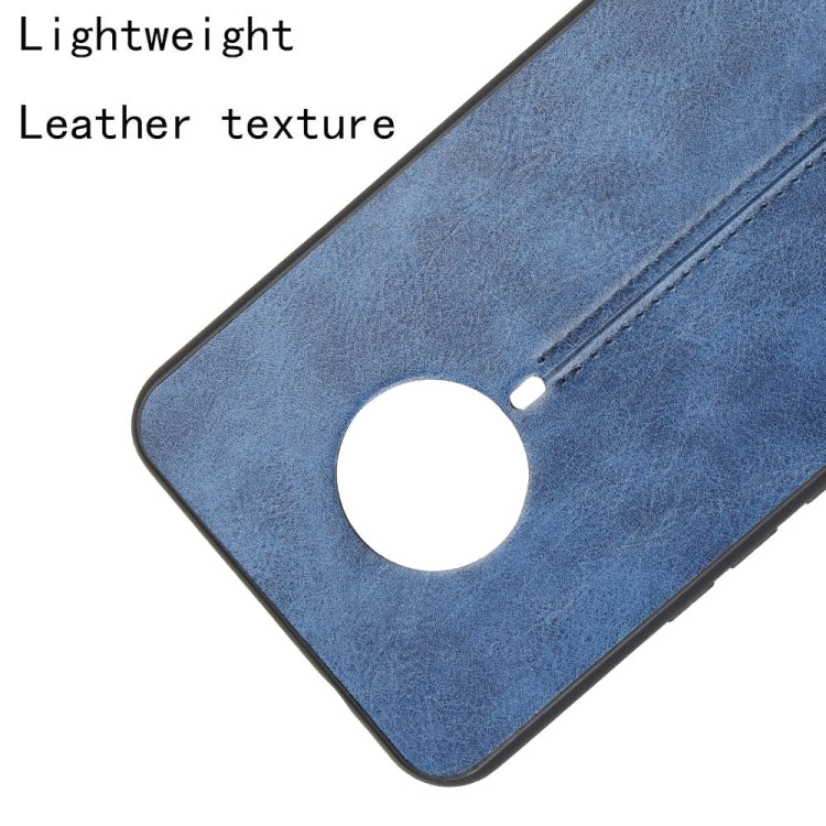 For Vivo S6 Shockproof Sewing Cow Pattern Skin PC + PU + TPU Case