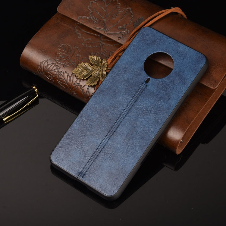 For Vivo S6 Shockproof Sewing Cow Pattern Skin PC + PU + TPU Case