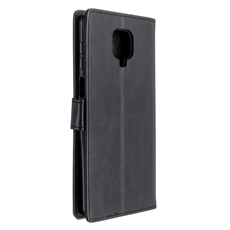 For Xiaomi Redmi Note9 Pro/Redmi Note 9s Crazy Horse Texture Horizontal Flip Leather Case with Holder & Card Slots & Wallet & Photo Frame