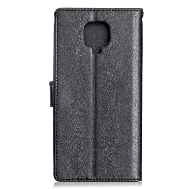 For Xiaomi Redmi Note9 Pro/Redmi Note 9s Crazy Horse Texture Horizontal Flip Leather Case with Holder & Card Slots & Wallet & Photo Frame