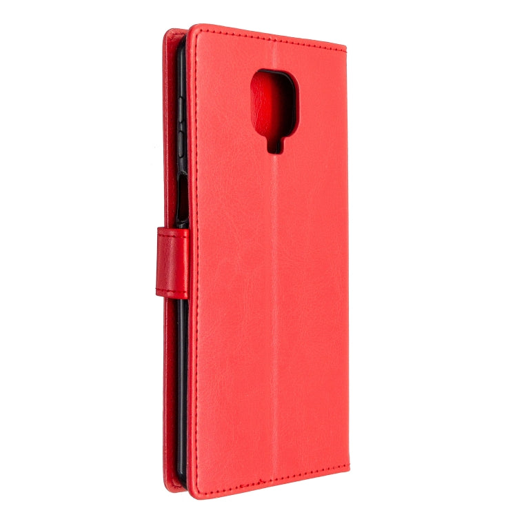For Xiaomi Redmi Note9 Pro/Redmi Note 9s Crazy Horse Texture Horizontal Flip Leather Case with Holder & Card Slots & Wallet & Photo Frame