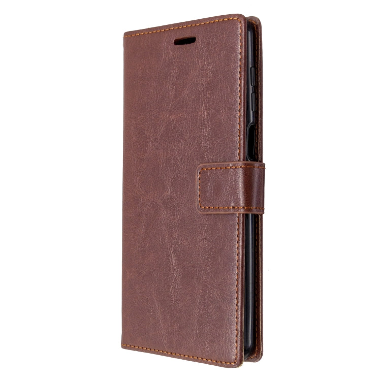 For Xiaomi Redmi Note9 Pro/Redmi Note 9s Crazy Horse Texture Horizontal Flip Leather Case with Holder & Card Slots & Wallet & Photo Frame