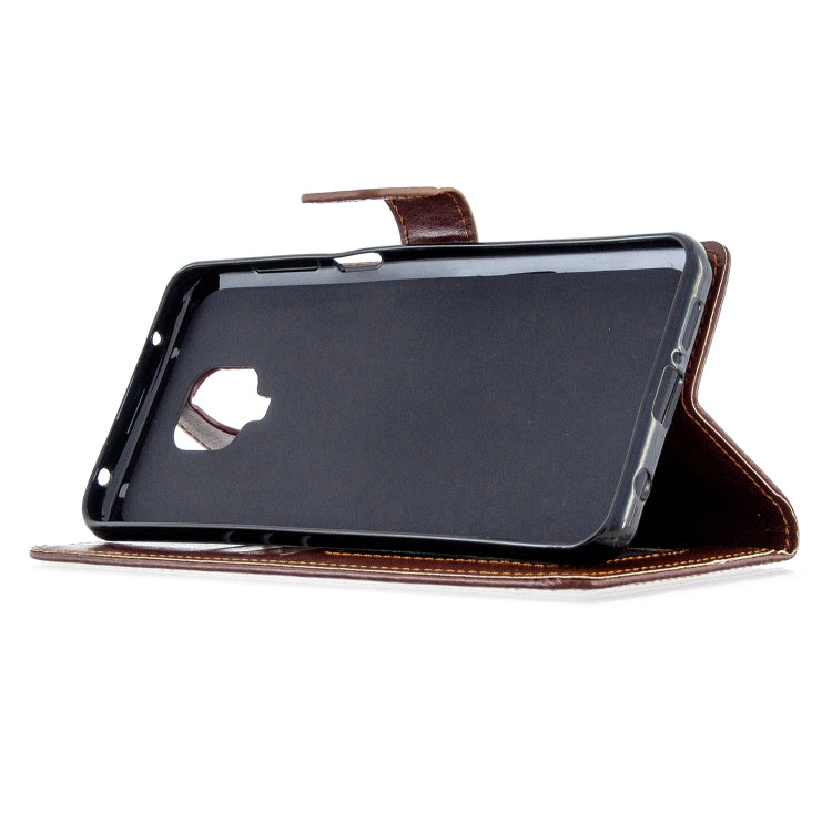 For Xiaomi Redmi Note9 Pro/Redmi Note 9s Crazy Horse Texture Horizontal Flip Leather Case with Holder & Card Slots & Wallet & Photo Frame