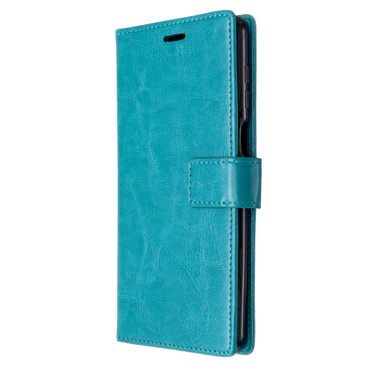 For Xiaomi Redmi Note9 Pro/Redmi Note 9s Crazy Horse Texture Horizontal Flip Leather Case with Holder & Card Slots & Wallet & Photo Frame