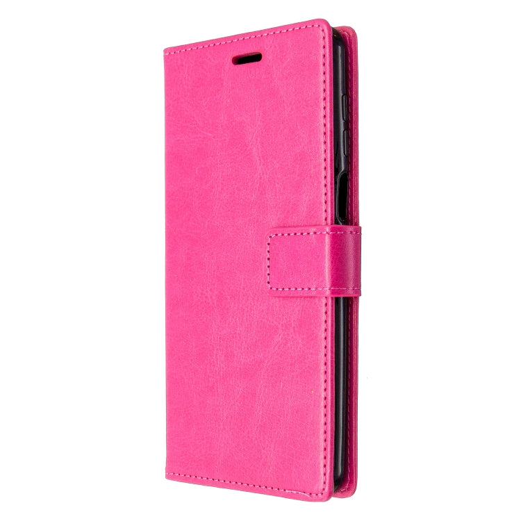 For Xiaomi Redmi Note9 Pro/Redmi Note 9s Crazy Horse Texture Horizontal Flip Leather Case with Holder & Card Slots & Wallet & Photo Frame