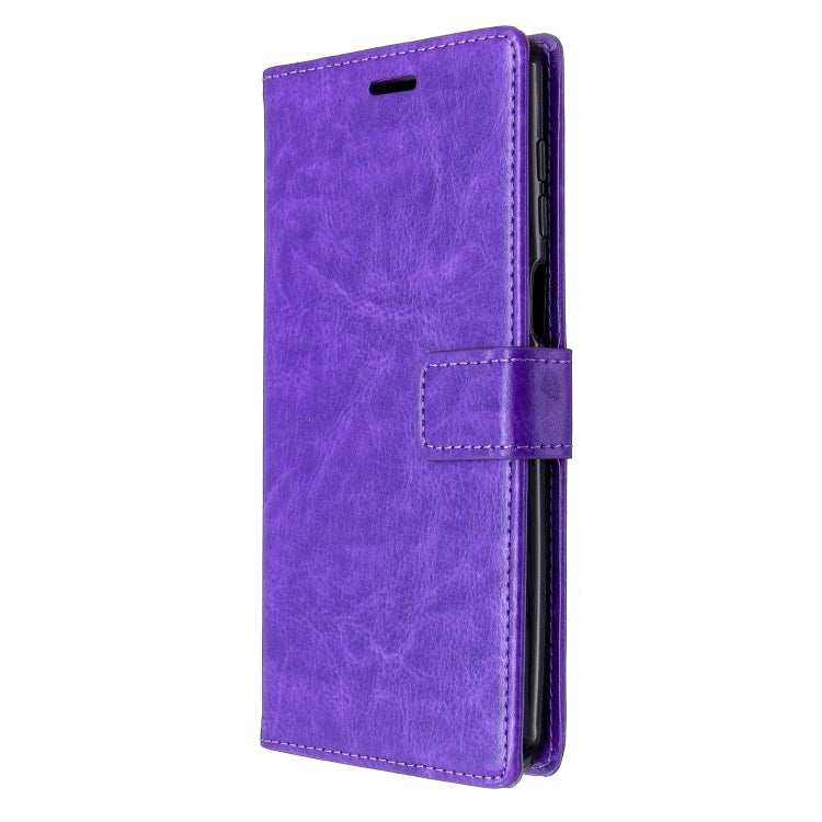 For Xiaomi Redmi Note9 Pro/Redmi Note 9s Crazy Horse Texture Horizontal Flip Leather Case with Holder & Card Slots & Wallet & Photo Frame