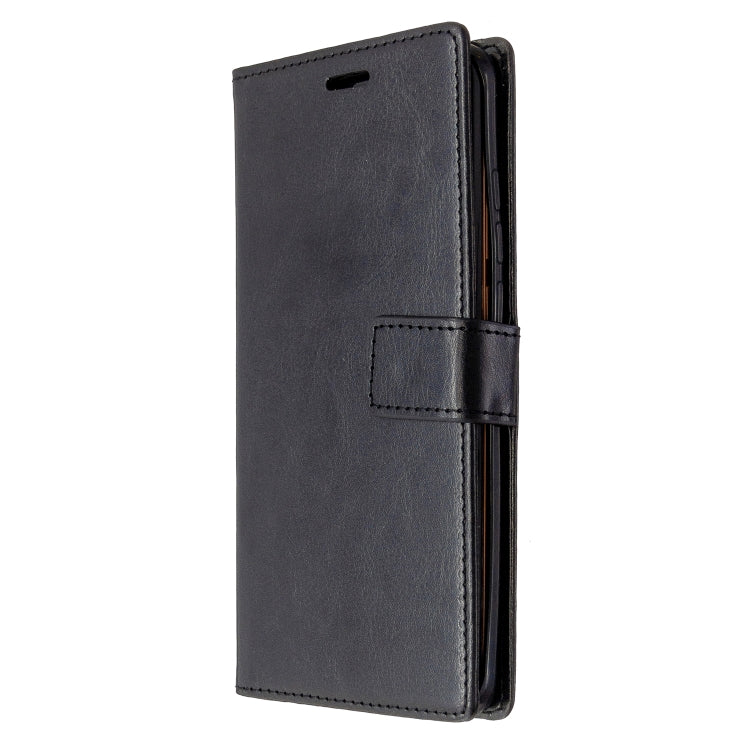 For xiaomi 10 Crazy Horse Texture Horizontal Flip Leather Case with Holder & Card Slots & Wallet & Photo Frame