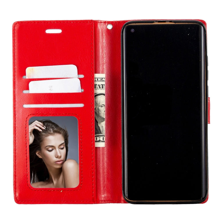 For xiaomi 10 Crazy Horse Texture Horizontal Flip Leather Case with Holder & Card Slots & Wallet & Photo Frame
