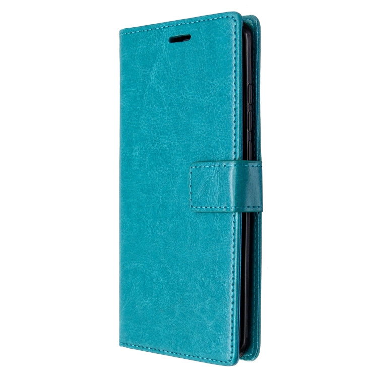 For xiaomi 10 Crazy Horse Texture Horizontal Flip Leather Case with Holder & Card Slots & Wallet & Photo Frame