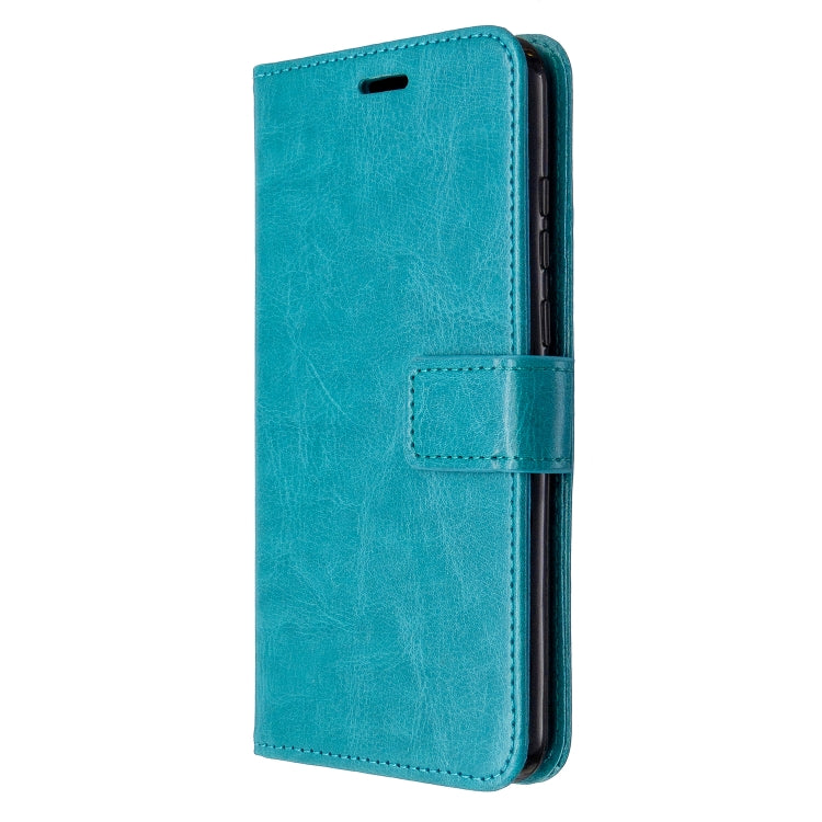 For Huawei Enjoy 10E Crazy Horse Texture Horizontal Flip Leather Case with Holder & Card Slots & Wallet & Photo Frame