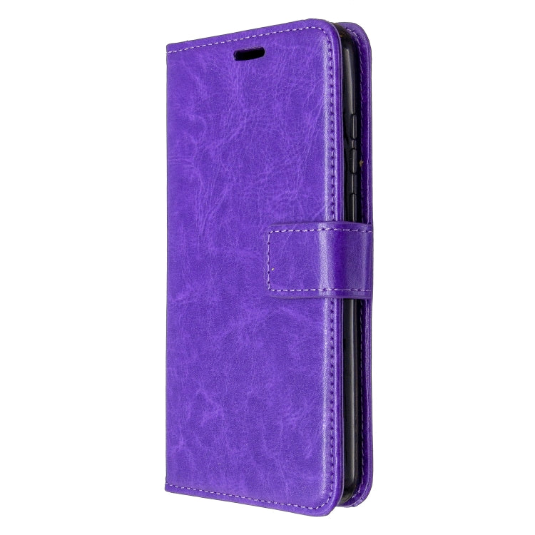 For Huawei Enjoy 10E Crazy Horse Texture Horizontal Flip Leather Case with Holder & Card Slots & Wallet & Photo Frame