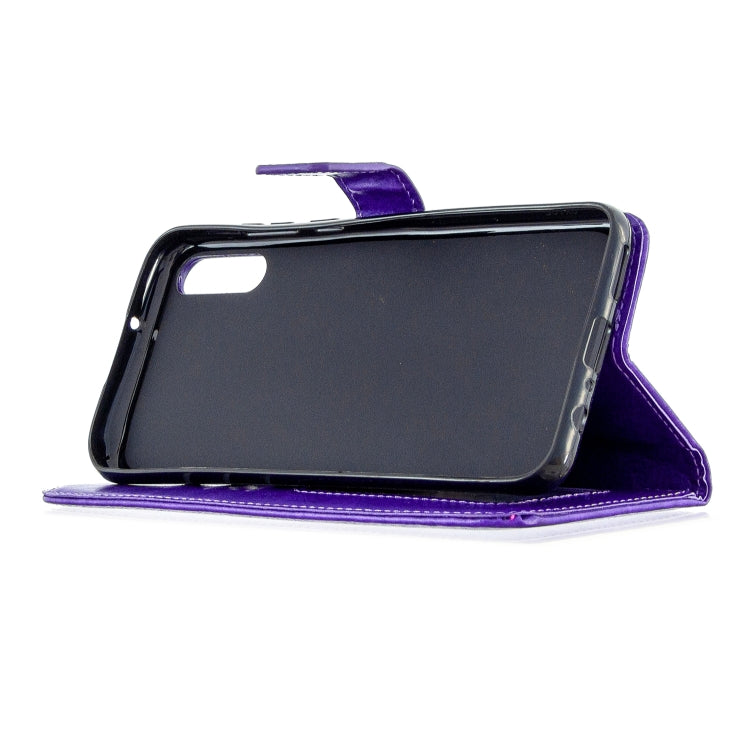 For Huawei Enjoy 10E Crazy Horse Texture Horizontal Flip Leather Case with Holder & Card Slots & Wallet & Photo Frame