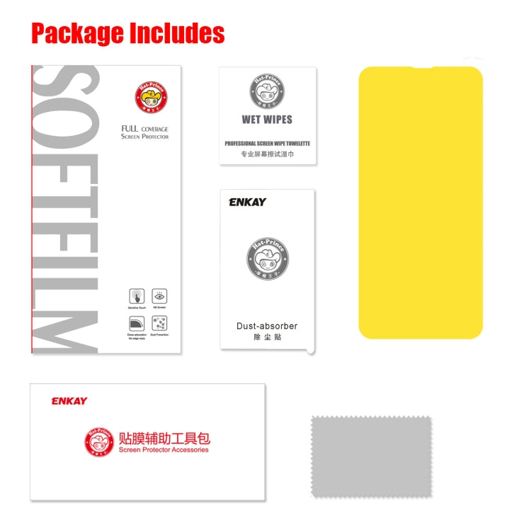 For Huawei P40 Pro ENKAY Hat-Prince 0.1mm 3D Full Screen Protector Explosion-proof Hydrogel Film