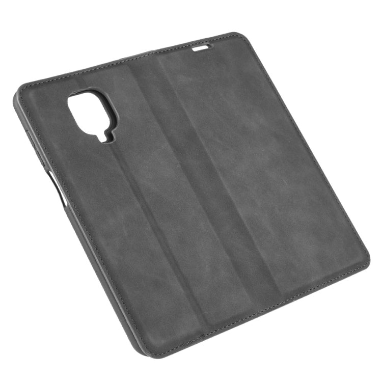 For Xiaomi Redmi Note 9 Pro / Note 9S / Note 9 Pro Max Retro-skin Business Magnetic Suction Leather Case with Holder & Card Slots & Wallet