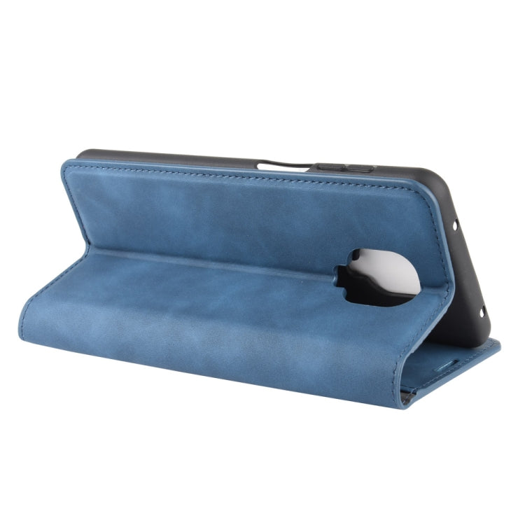 For Xiaomi Redmi Note 9 Pro / Note 9S / Note 9 Pro Max Retro-skin Business Magnetic Suction Leather Case with Holder & Card Slots & Wallet