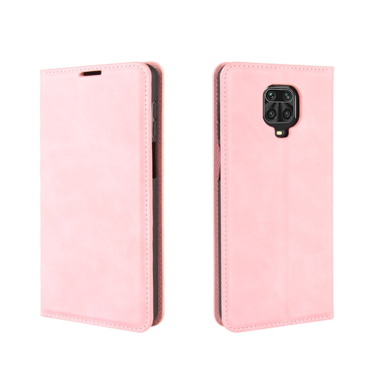 For Xiaomi Redmi Note 9 Pro / Note 9S / Note 9 Pro Max Retro-skin Business Magnetic Suction Leather Case with Holder & Card Slots & Wallet