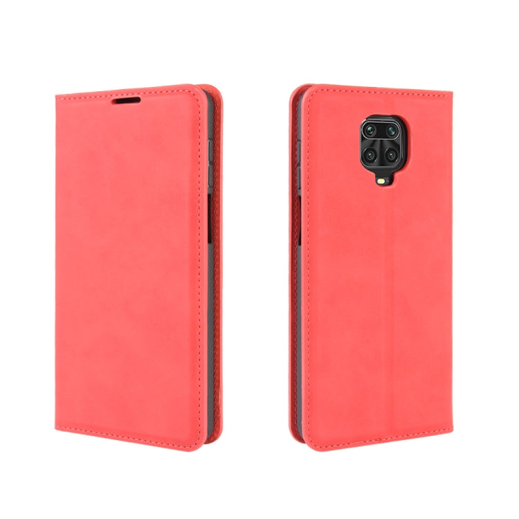 For Xiaomi Redmi Note 9 Pro / Note 9S / Note 9 Pro Max Retro-skin Business Magnetic Suction Leather Case with Holder & Card Slots & Wallet