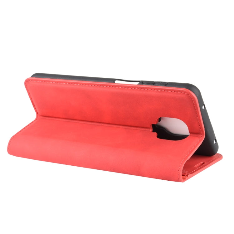 For Xiaomi Redmi Note 9 Pro / Note 9S / Note 9 Pro Max Retro-skin Business Magnetic Suction Leather Case with Holder & Card Slots & Wallet