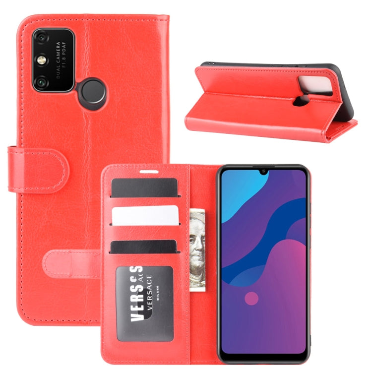 For Huawei Honor Play 9A R64 Texture Single Horizontal Flip Protective Case with Holder & Card Slots & Wallet& Photo Frame