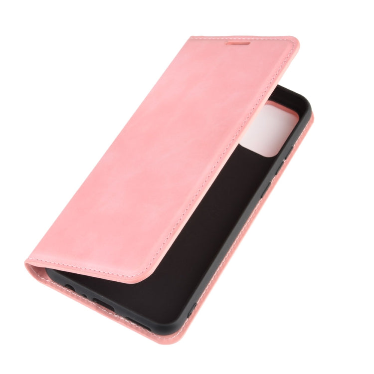 For Huawei Honor Play 9A Retro-skin Business Magnetic Suction Leather Case with Holder & Card Slots & Wallet