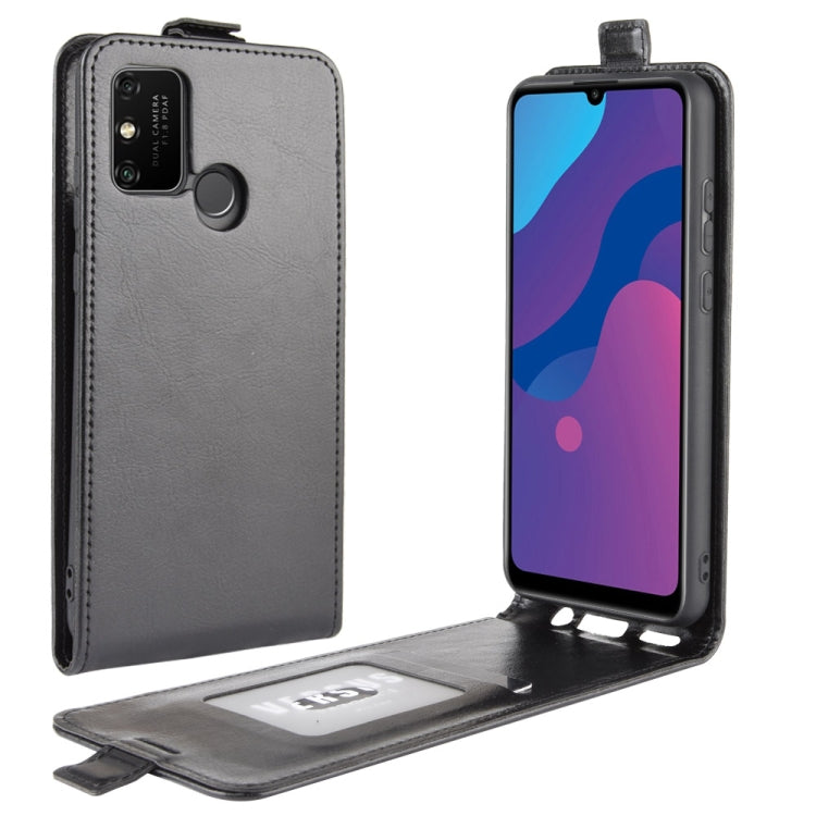 For Huawei Honor Play 9A R64 Texture Single Vertical Flip Leather Protective Case with Card Slots & Photo Frame