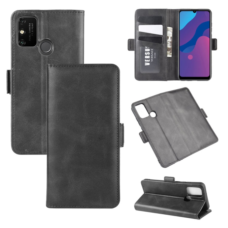 For Huawei Honor Play 9A Dual-side Magnetic Buckle Horizontal Flip Leather Case with Holder & Card Slots & Wallet