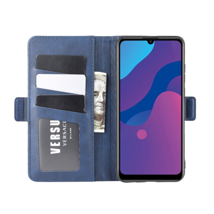 For Huawei Honor Play 9A Dual-side Magnetic Buckle Horizontal Flip Leather Case with Holder & Card Slots & Wallet