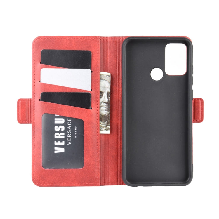 For Huawei Honor Play 9A Dual-side Magnetic Buckle Horizontal Flip Leather Case with Holder & Card Slots & Wallet