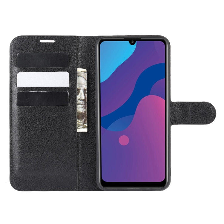 For Huawei Honor Play 9A Litchi Texture Horizontal Flip Protective Case with Holder & Card Slots & Wallet