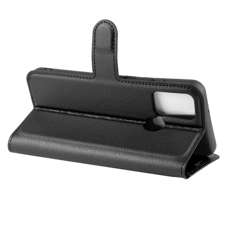 For Huawei Honor Play 9A Litchi Texture Horizontal Flip Protective Case with Holder & Card Slots & Wallet