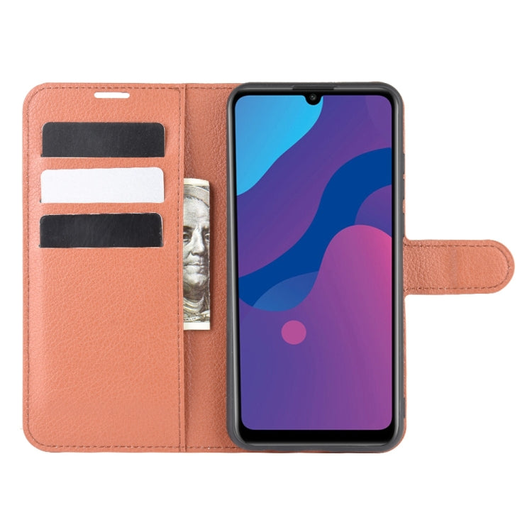 For Huawei Honor Play 9A Litchi Texture Horizontal Flip Protective Case with Holder & Card Slots & Wallet