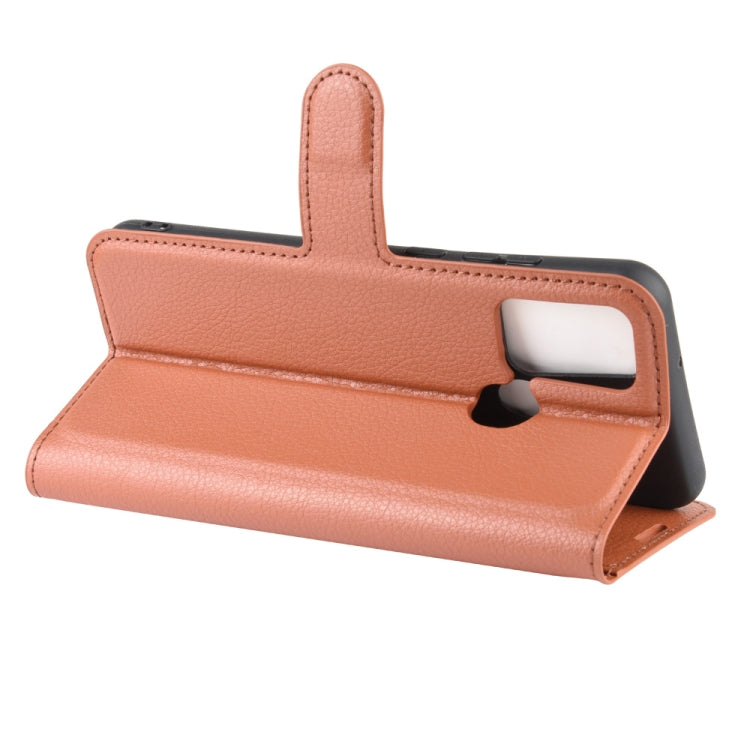 For Huawei Honor Play 9A Litchi Texture Horizontal Flip Protective Case with Holder & Card Slots & Wallet