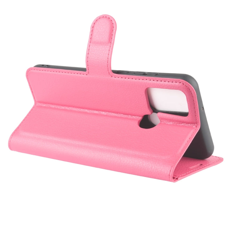 For Huawei Honor Play 9A Litchi Texture Horizontal Flip Protective Case with Holder & Card Slots & Wallet