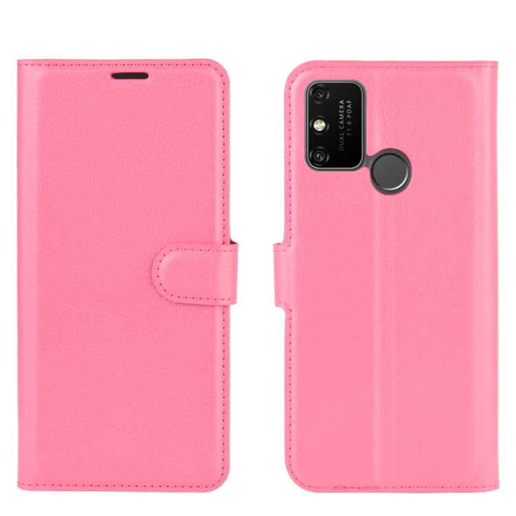 For Huawei Honor Play 9A Litchi Texture Horizontal Flip Protective Case with Holder & Card Slots & Wallet