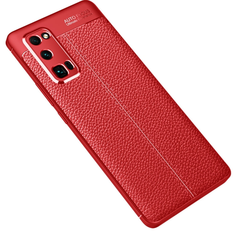 For Huawei Honor 30 Pro Litchi Texture TPU Shockproof Case