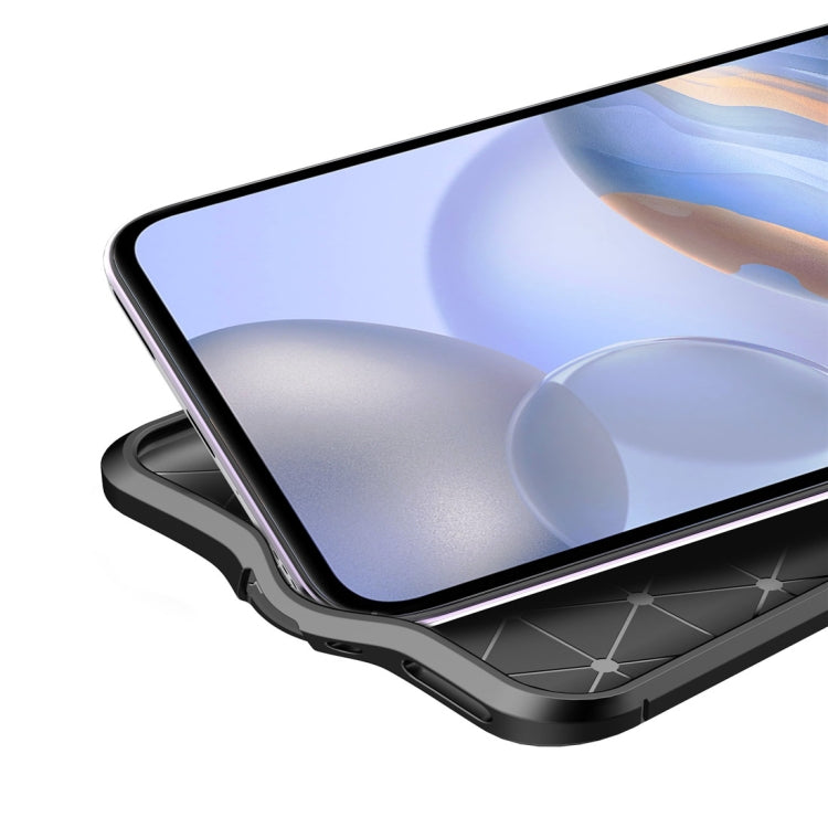 For Huawei Honor 30 Litchi Texture TPU Shockproof Case