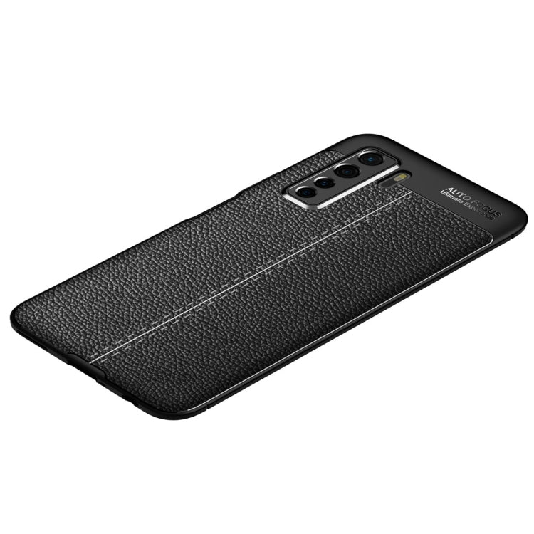 For Huawei Nova 7 SE Litchi Texture TPU Shockproof Case