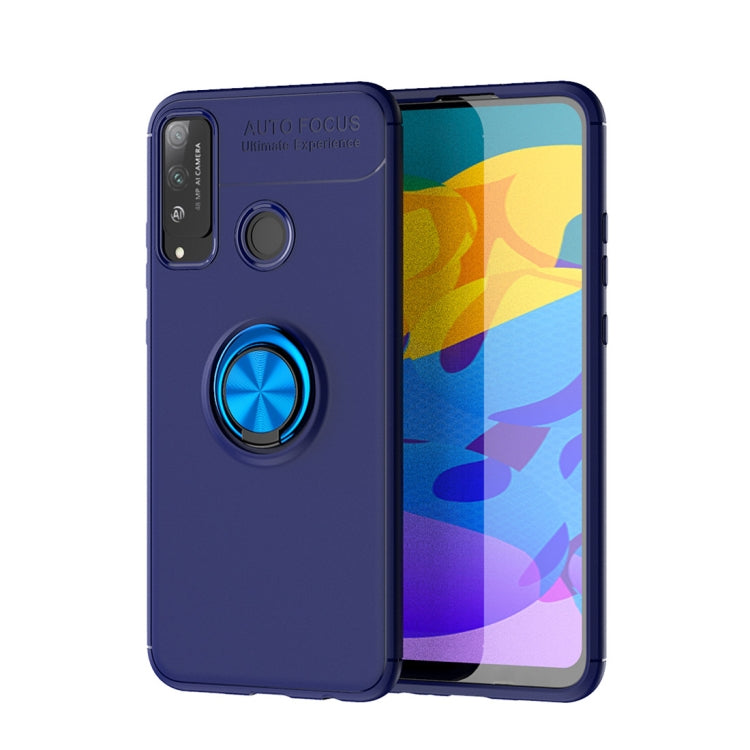 For Huawei Honor 4T Metal Ring Holder 360 Degree Rotating TPU Case