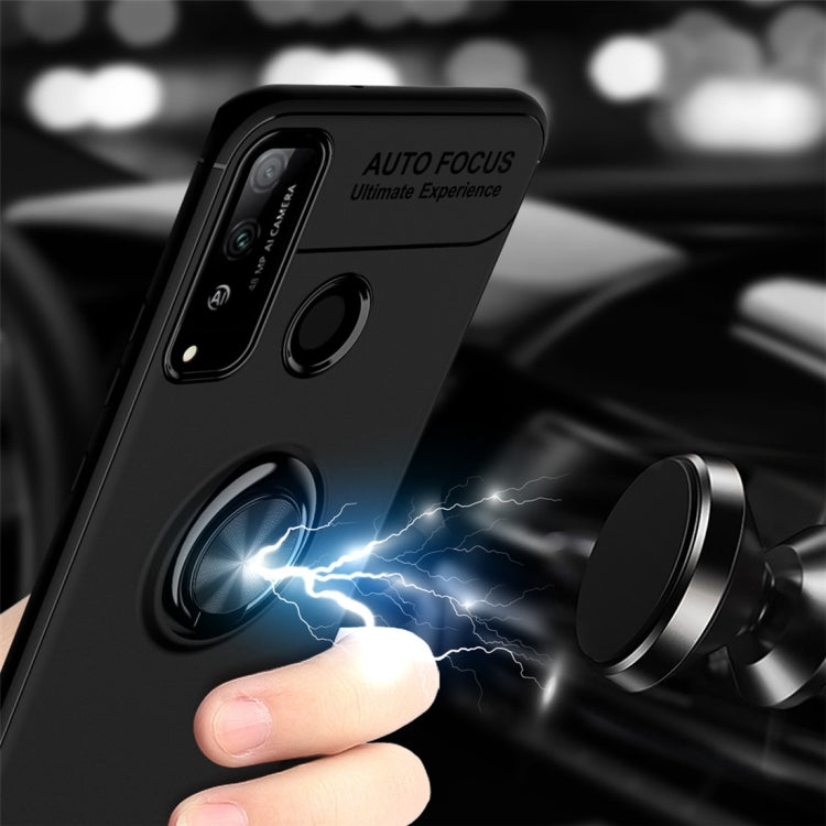 For Huawei Honor 4T Metal Ring Holder 360 Degree Rotating TPU Case